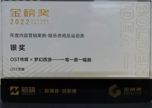 2022年金榜奖完美收官 OST传媒斩获“年度营销案例”银奖第2张