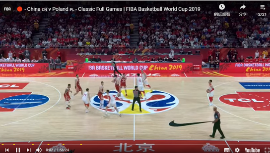 2019世界杯中国男篮对波兰录像(周琦李楠尴尬！FIBA官方重播中国男篮不敌波兰，世界杯耻辱一战)