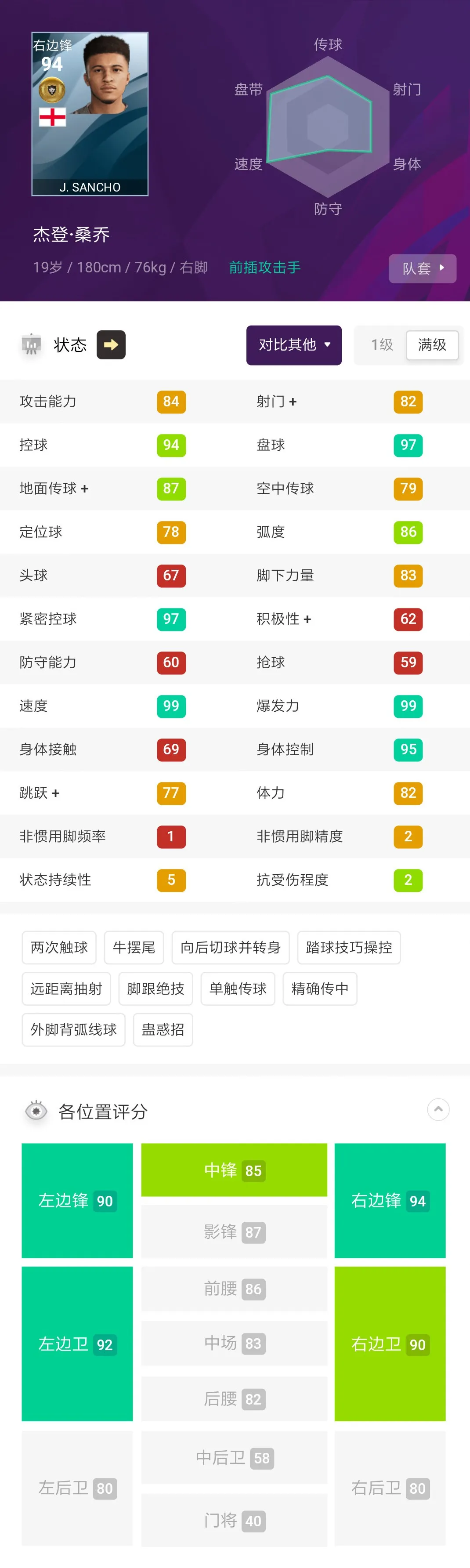 实况足球妖人是什么(实况足球手游国服十大不触发风格的顶级妖人)