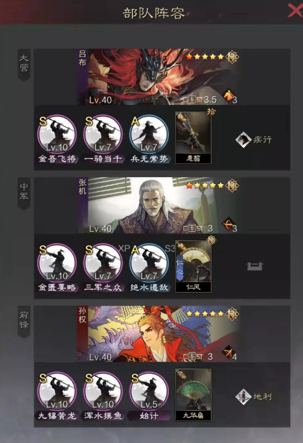 「盘点」率土之滨：流氓阵容详解，没有核心将，有几种替代方案？