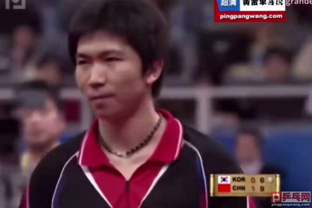 马琳乒乓球比赛视频高清2008奥运会(侧身正手暴冲最暴的两位直板，2008男团世乒赛，马琳大战柳承敏)