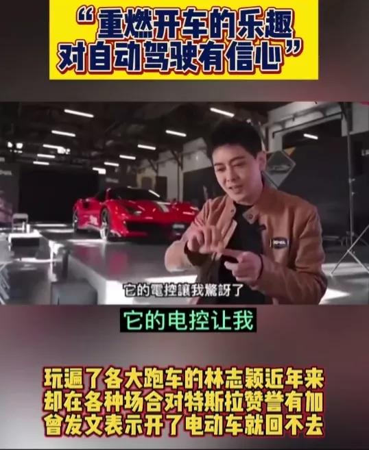 林志颖曾经说过很喜欢特斯拉，主要原因就是操控性